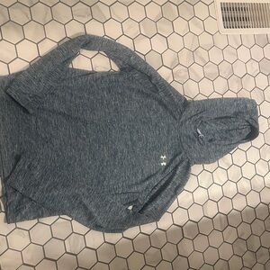 Under Armour Women's Blue Heather Hoodie